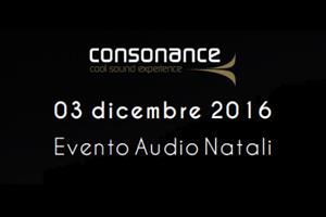 news AudioNatali - Sabato 3 Dicembre: evento da CONSONANCE