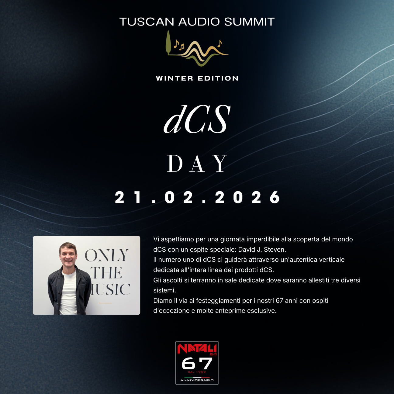 news AudioNatali - Evento Tuscan Audio Summit - Winter Edition dCS DAY